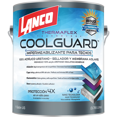 Pintura Impermeabilizante Lanco Dura Life Transparente Mate Gl Para  Concreto Df2824-4