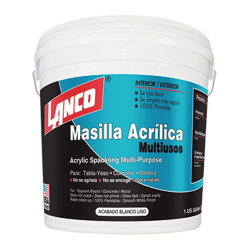 Masilla acrilica blanca 300 ml