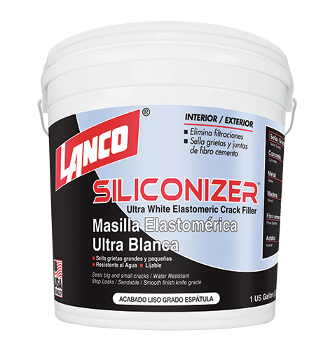Masilla acrilica ultra liviana Zero blanco 1/16 galon Lanco SC098-7, Materiales De Construcción