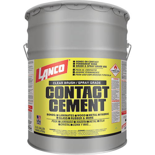 Cemento de Contacto Liquido Amarillo Lanco Centroamérica