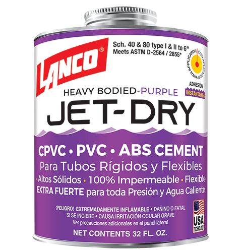 Jet Dry Cemento PVC - Lanco - Centroamérica