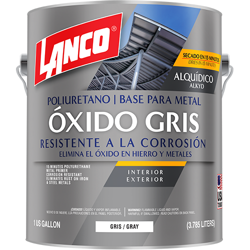 Base gris oxido 15 minutos - Lanco - Panamá
