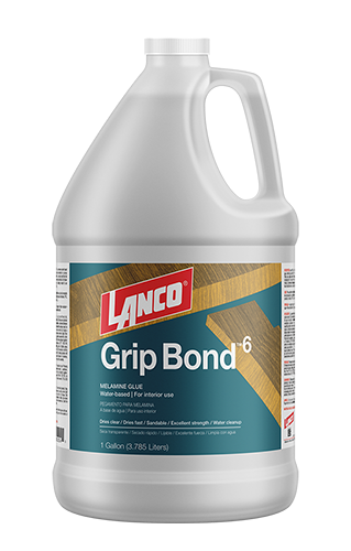 Cola para madera Grip Bond 4 pre-catalizada marron claro 1/8 galon Lanco  WA844-6, Materiales De Construcción