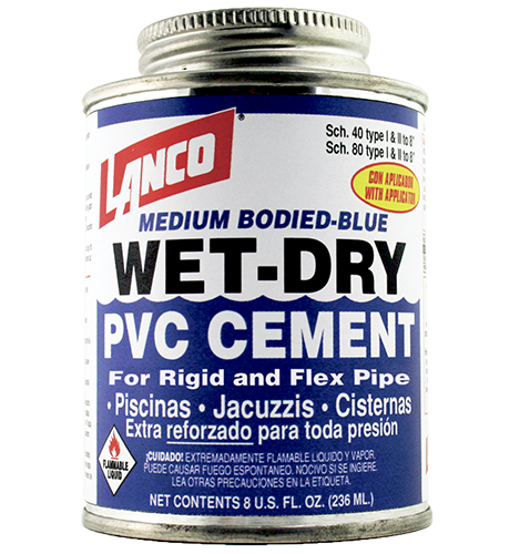 Wet-Dry PVC Cement - Lanco - Puerto Rico