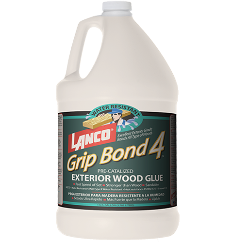 Pegamento cola 1/4 gal blanca grip bond