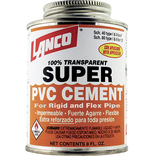 Super PVC Pipe Cement Lanco República Dominicana